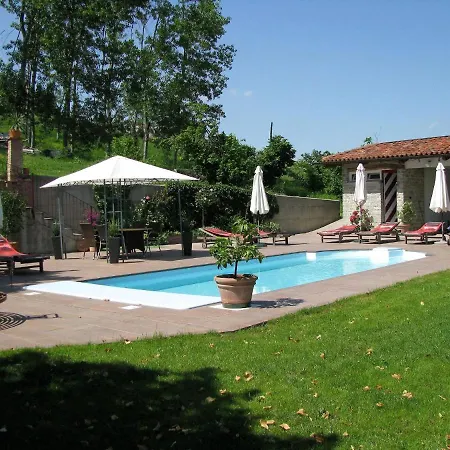Сasa de vacaciones Mansion In Langhe Hills With Pool *